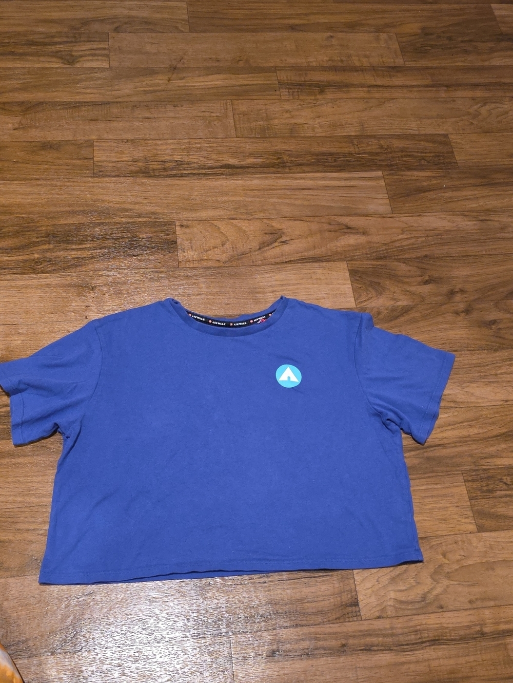 Womans Purple Airwalk CropTop
